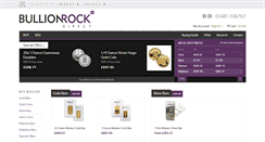 Desktop Screenshot of bullionrock.com