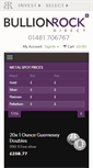 Mobile Screenshot of bullionrock.com