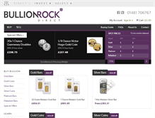 Tablet Screenshot of bullionrock.com